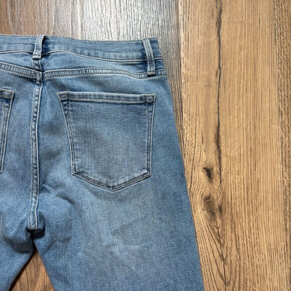 Frame Le Garcon Jeans in Jadite Wash Blue Women's Size 27 In Excellent Condition - Picture 7 of 7